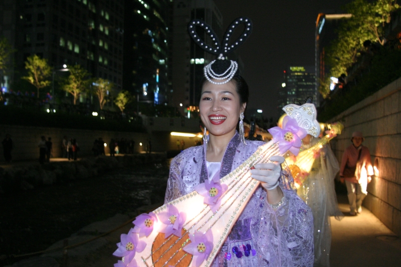 청계천 연등놀이