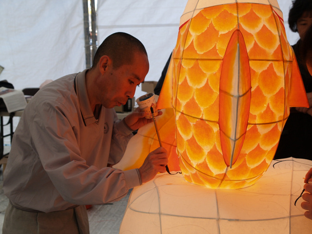 전통등 강습회 등만들기 %26lt;잉어등2%26gt;