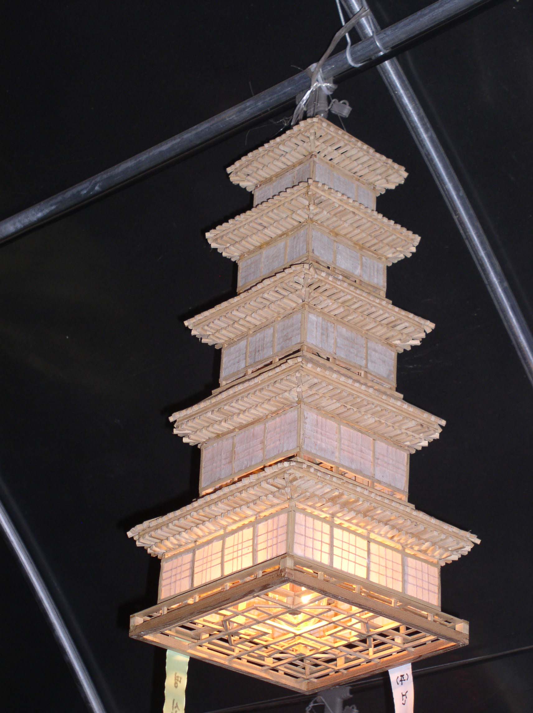 학생창작 나무젓가락으로 만든 탑등