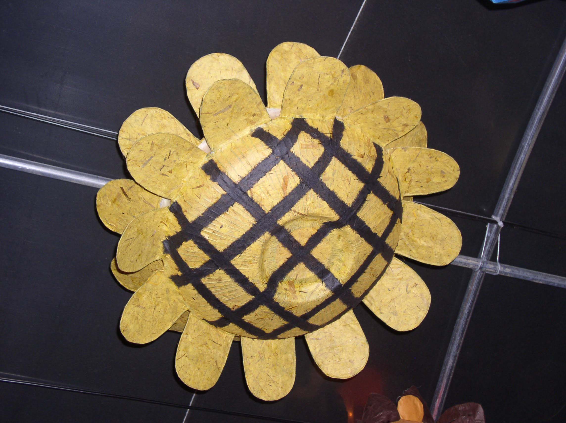 학생창작 선풍기살을 이용한 해바라기 등